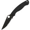 Spyderco Military 2 Black Combo Edge Black G10 C36GPSBK2