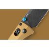 benchmade bugout burnt brass aluminum 3