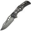Civivi Biophase Damascus Carbon Fiber