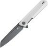 Bestechman Dundee Sheepfoot Gray D2 White G10 KMK09D