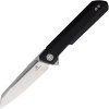 Bestechman Dundee Sheepfoot Satin MagnaCut Black G10 KMK09G