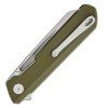 bestechman dundee sheepfoot stonewash magnacut green g10