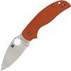 Spyderco Sage 5 CPM REX 121 Org G10 C123GBORP
