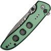 civivi hyperpulse damascus green aluminum