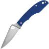 Spyderco Grasshopper Satin Sandvik Blue G10 C138GBLP