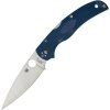 spyderco native chief lightweight s110v blue frn