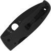 spyderco bodacious black s30v plainedge black g10