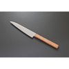 Kanetsune Petty 120 mm Light Brown Plywood