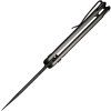 civivi elementum ii buttonlock blackwash nitrov gray aluminum