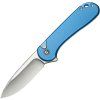 Civivi Elementum II ButtonLock Satin NitroV Blue Aluminum