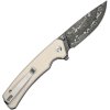 civivi merit damascus ivory g10