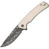 Civivi Merit Damascus Ivory G10