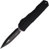 Microtech Cypher II Black Dagger Black Aluminum