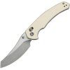 Civivi Sixgill Satin NitroV Ivory G10 C240502