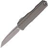 Microtech Cypher II Apocalyptic Wharncliffe Gray Aluminum