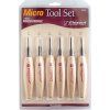 flexcut 1 5mm mixed profile micro tool set