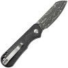 civivi crabby damascus carbon fiber