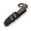 canvas micarta handle joker nomad bushcraft and survival knife kydex sheath and firesteel
