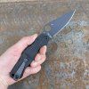 SpydercoPara2SaltBlackG10ScalesBlackMagnaCutBladeDeepCarryTitaniumClip4 1200x1200