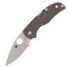 0122170 spyderco native 5 brown g10 cpm 15v plain c41gpbn15v5 2
