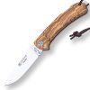 olive wood scales 9 cm ss blade length gut hook joker coker hunting folding knife