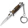 mini stiletto key chain wood