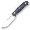 survival and bushcraft knife joker bs9 ursus stainless steel bohler n695 micarta canvas handle blade length 10 cm leather s (1)