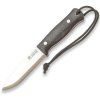 cuchillo bushcraft y supervivencia joker bushlord mango de micarta canvas negro con ferrocerio