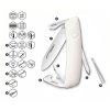 Swiza swiss folding knife D04 white