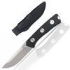 ACTA NON VERBA P200 Mk.II - STONEWASH, PLAIN EDGE, LEATHER SHEATH